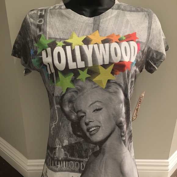 Hollywood MARILYN MONROE Desire44 TShirt NWT - Picture 1 of 3